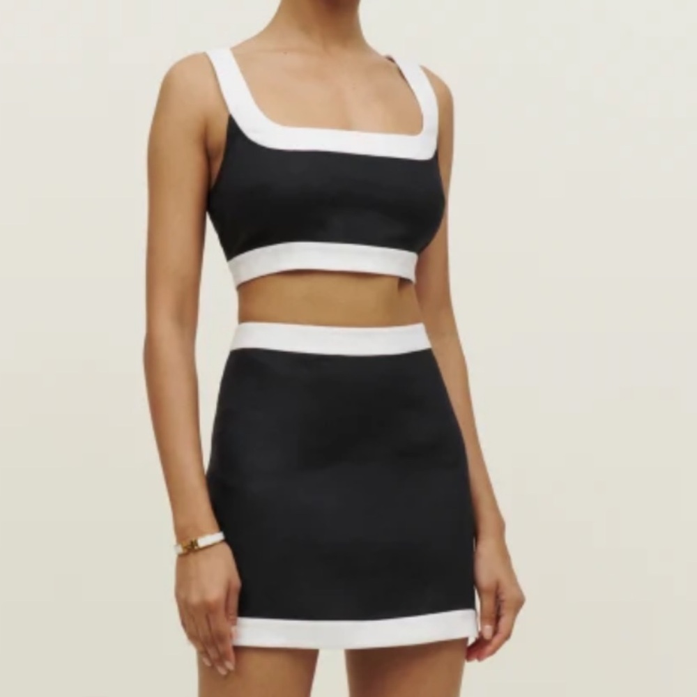 New with Tags REFORMATION Robbie Linen Two Piece